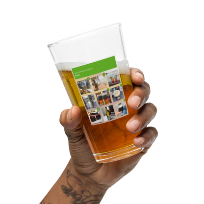 Beer Captcha Pint Glass