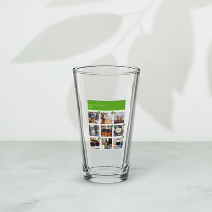 Beer Captcha Pint Glass