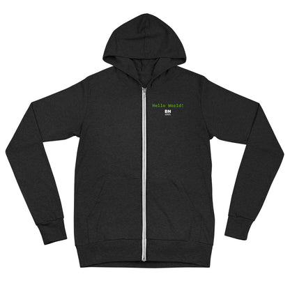 Hello World! Binary Hoodie