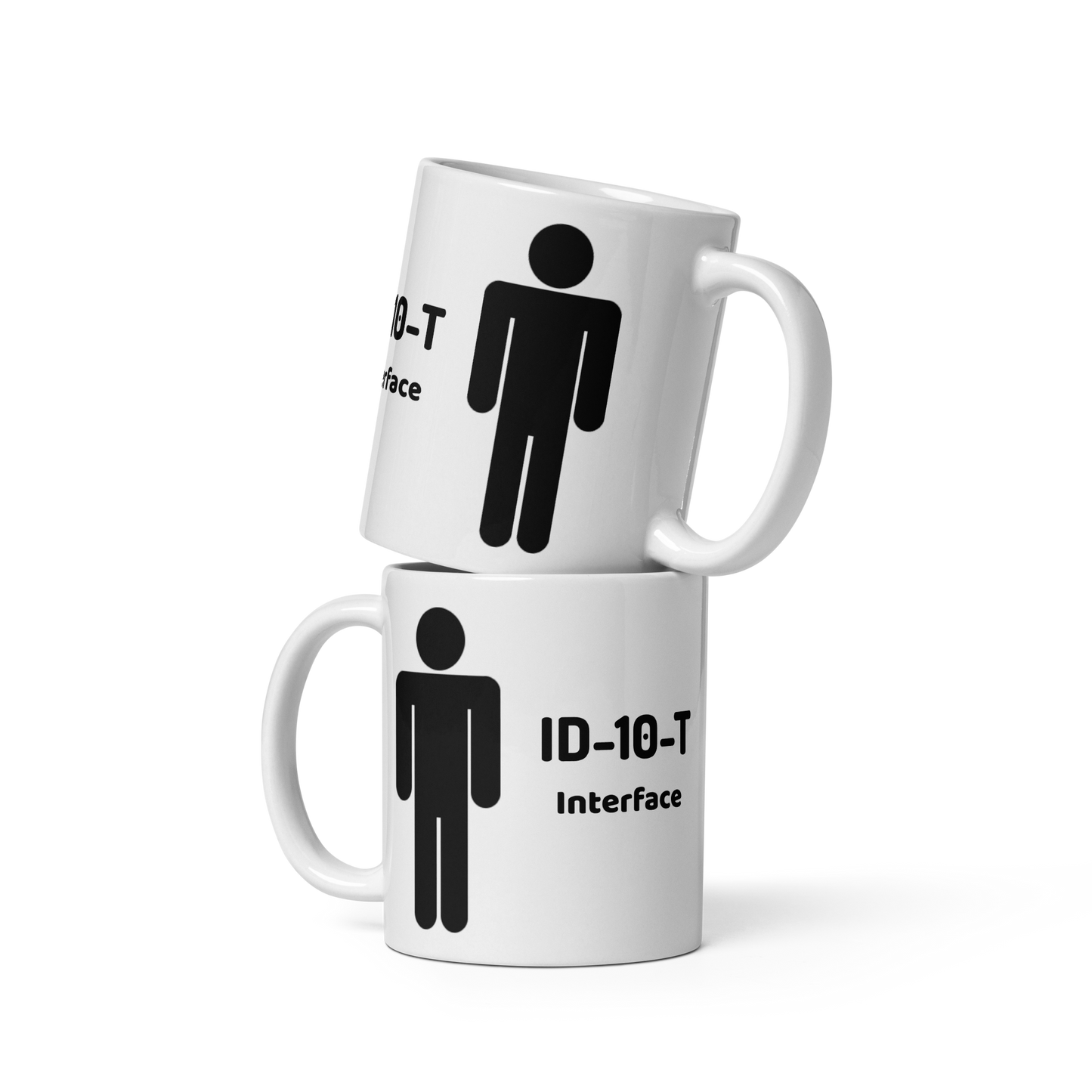 ID-10-T Coffee Mug (White)