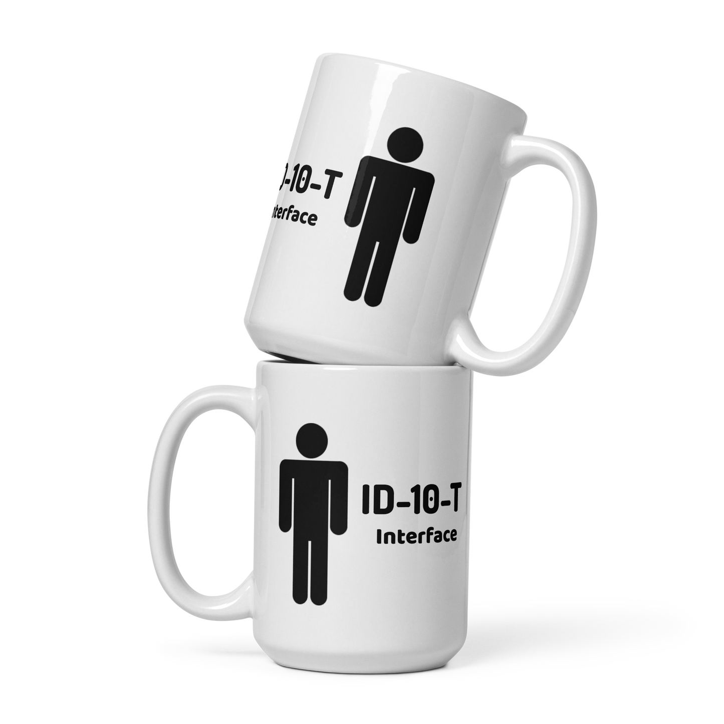 ID-10-T Coffee Mug (White)